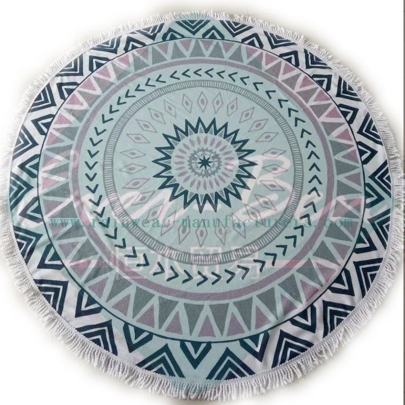 large round beach towels producer